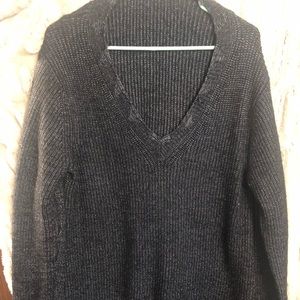 Stitches & Stripes Distressed sweater